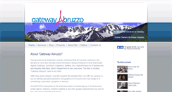 Desktop Screenshot of gatewayabruzzo.com